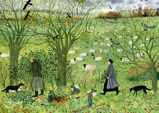 'Collecting Some Greenery' by Dee Nickerson (R169)