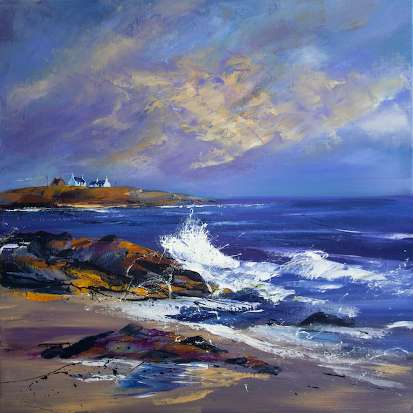 'Crofts at the Headland' by Dronma (H211) (large card)