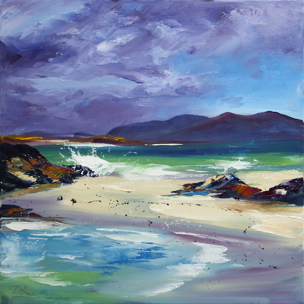 'Mull from Iona' by Dronma (H242) (large card) 
