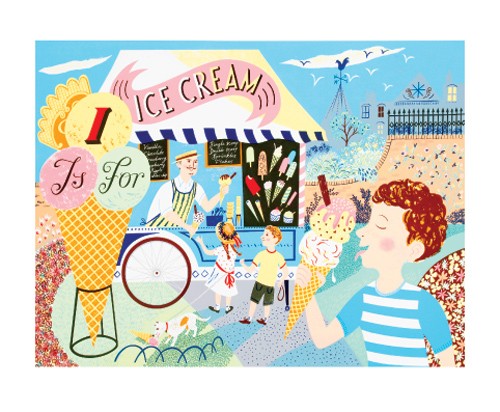 'I is for Ice Cream' by Emily Sutton (A099) *