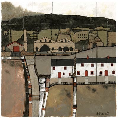 'Ironworks and Stack Square' by David Day (L012) *