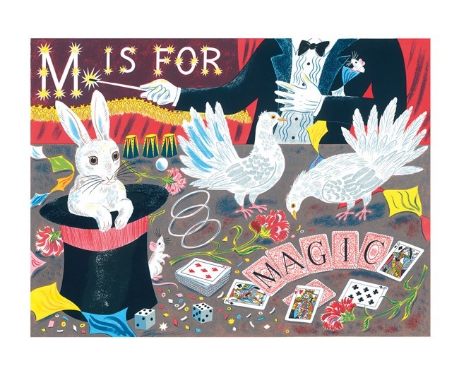 'M is for Magic' by Emily Sutton (A714) *