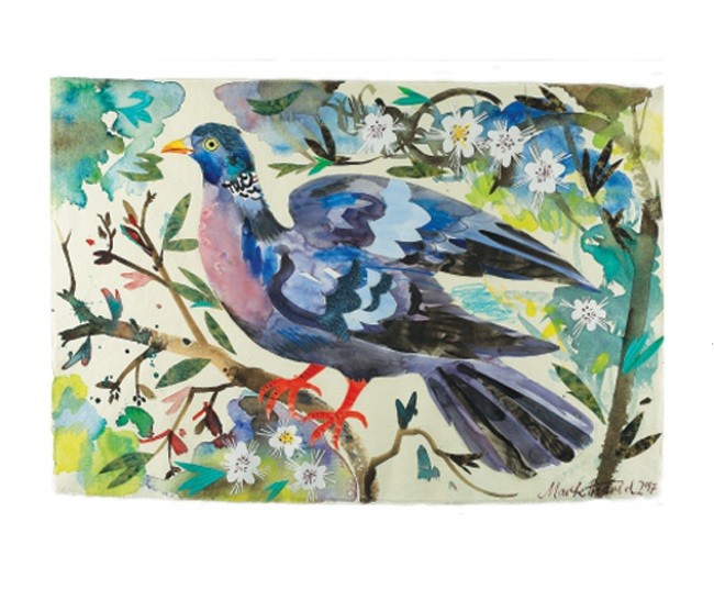 'Wood Pigeon' by Mark Hearld (A743) *