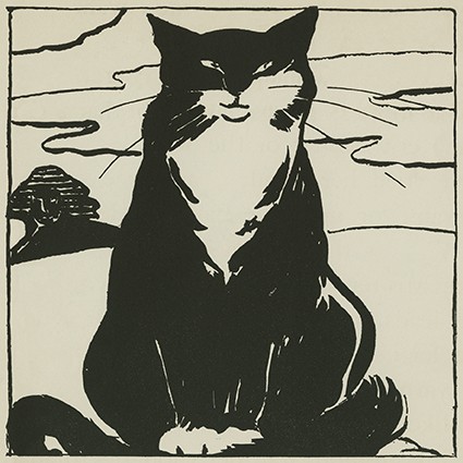 'The Cat' by Oliver Herford (C314) *