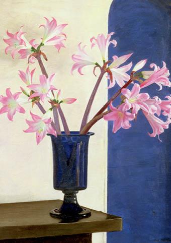 'Belladonna Lilies' by Dod Procter RA (1890 - 1972) (C541) 