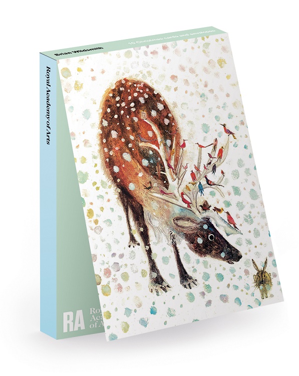 Brian Wildsmith 'The Reindeer' (xra5) g1 (10 card wallet) (message inside Merry Christmas)