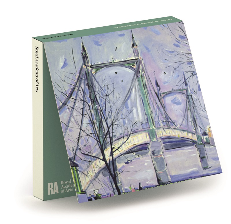 Philip Sutton RA 'Albert Bridge' 1991 (xra42) g3 (10 card wallet) 