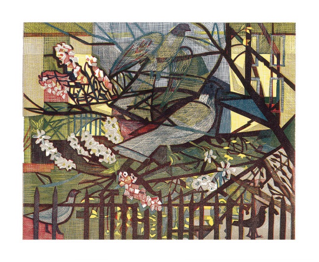 'Pigeons' by Rupert Shephard 1909 - 1992 (A867) 