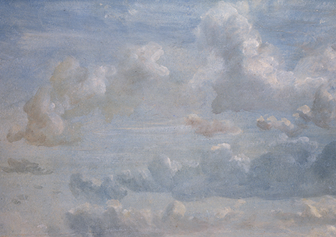 'Cloud Study' 1882 by John Constable (1776 - 1837) (C613) The Courtauld Collection