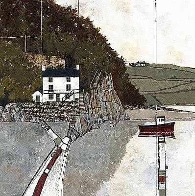 'The Boathouse, Laugharne' by David Day (L009)