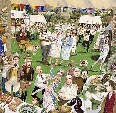 'The Vegetable Tent' by Richard Adams (L100) *