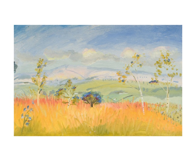 'Bright Autumn Sun' by Winifred Nicholson (A802) 