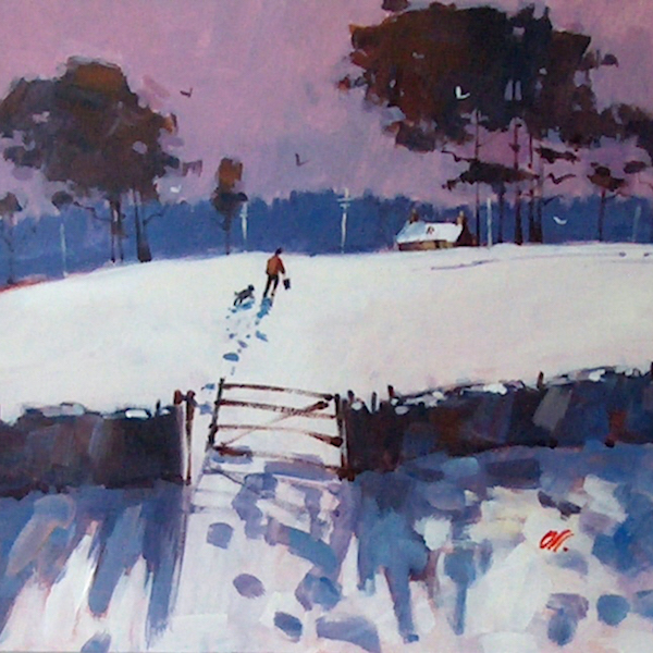 'Winter Shadows' by James Orr (6 pack) (xsa21) 
