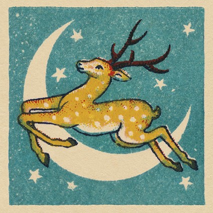 'The Deer and the Moon' (CHRISTMAS) (xaps31) 