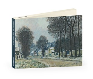 Alfred Sisley 'Snow at Louveciennes' (xcg3) g3 (10 card wallet) Courtauld Gallery Was 9.95, now 5.95
