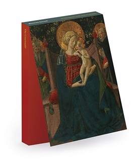 Benozzo Gozzoli 'Virgin and Child' (xcg7) g2 (10 card wallet) Courtauld Gallery Was 9.95, now 5.95
