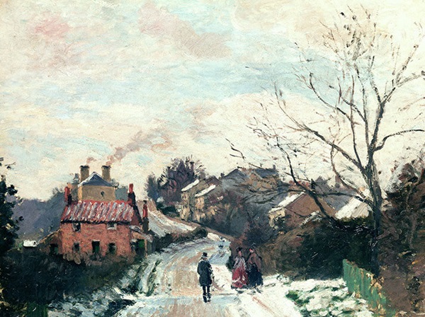'Fox Hill, Upper Norwood' 1870 by Camille Pissarro (1830 - 1903) (W168)