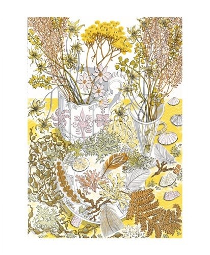 'Nature Study, Late Afternoon' by Angie Lewin (A688) 