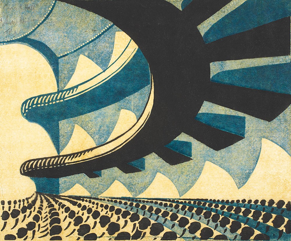 'Concert Hall' by Sybil Andrews (Print)