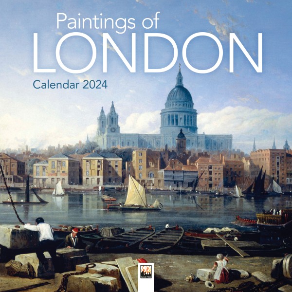 Museums of London - Paintings of London Wall Calendar 2024 (CAL9) Was 11.00, now 4.40