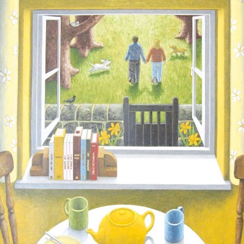 'A Walk After Breakfast' by Josef Noah (Q011) 