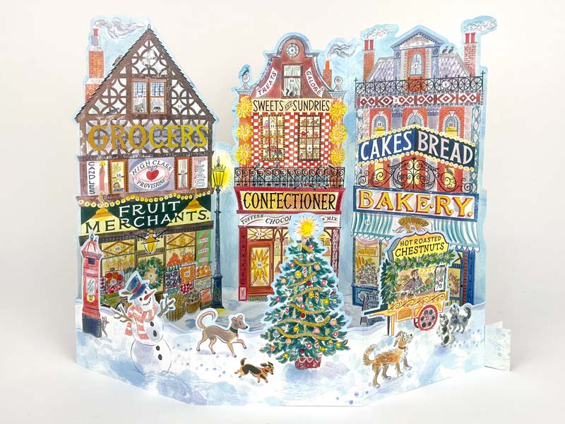 Emily Sutton Advent Calendar 'High Street' (ADCAL12) NEW