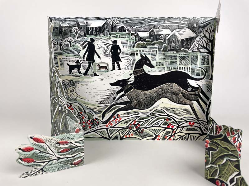 Angela Harding Advent Calendar 'Whippet Wonderland' (ADCAL11) NEW