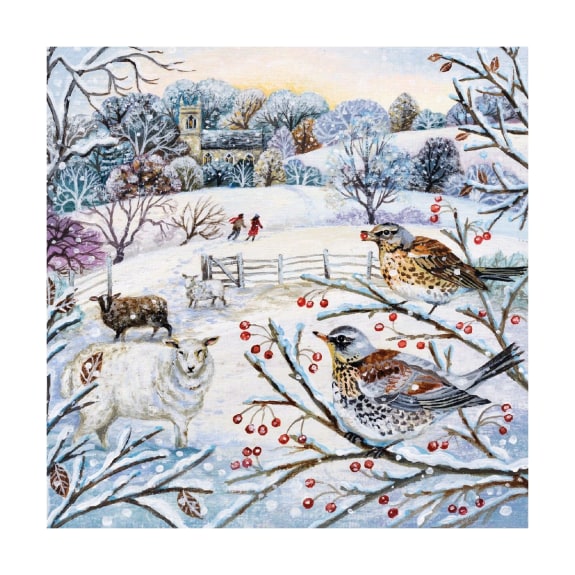 'Across the Fields' by Lucy Grossmith (8 pack) (VX) (message inside)  NEW 