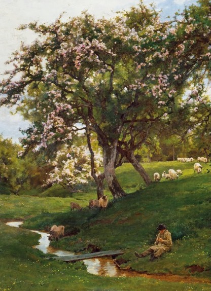 When Nature Painted all Things Gay by Alfred Parsons (1847 - 1920) (V217) The Tate Collection 