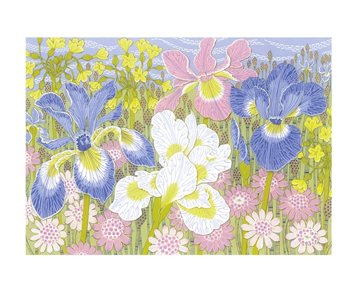 'The May Garden' by Angie Lewin (A181) 