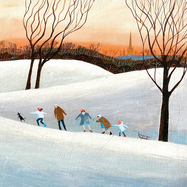 'At Last Real Snow' by Barbara Peirson (Q263) d