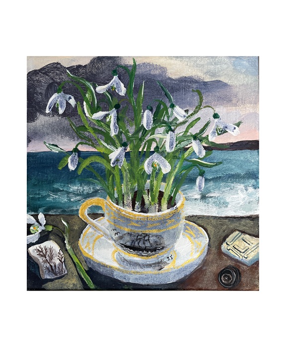 'Ship with Snowdrops' by Brita Granstrom (A208w) 