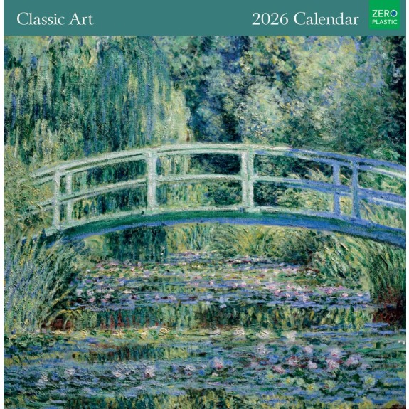 Classic Art Wall Calendar 2026 (CAL09) Click image for calendar details 