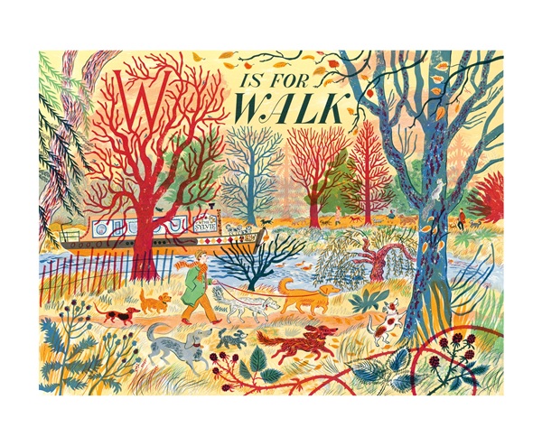 'W is for Walk' by Emily Sutton (A164) 