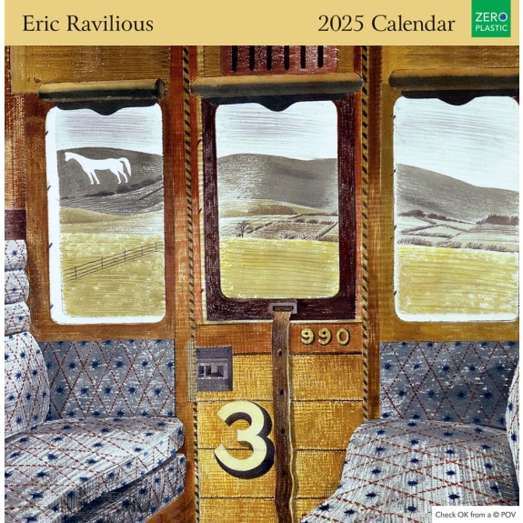 Eric Ravilious 2025 Calendar, Museum and Galleries (CAL07) Click image for calendar details