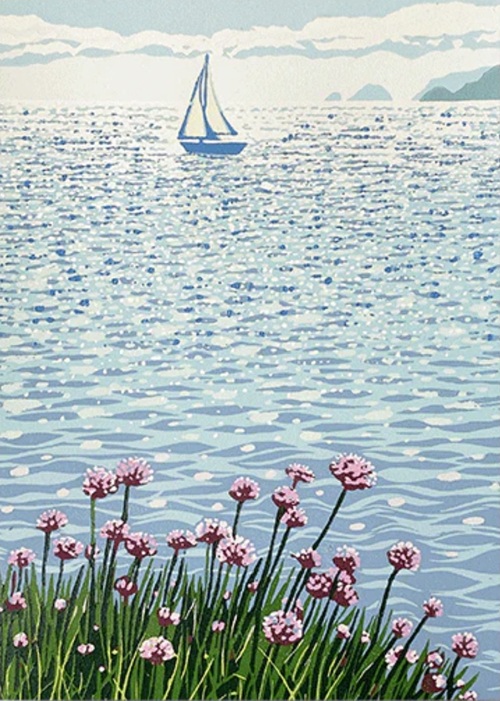 'Sea Pinks' by Hazel McNab (T108) 