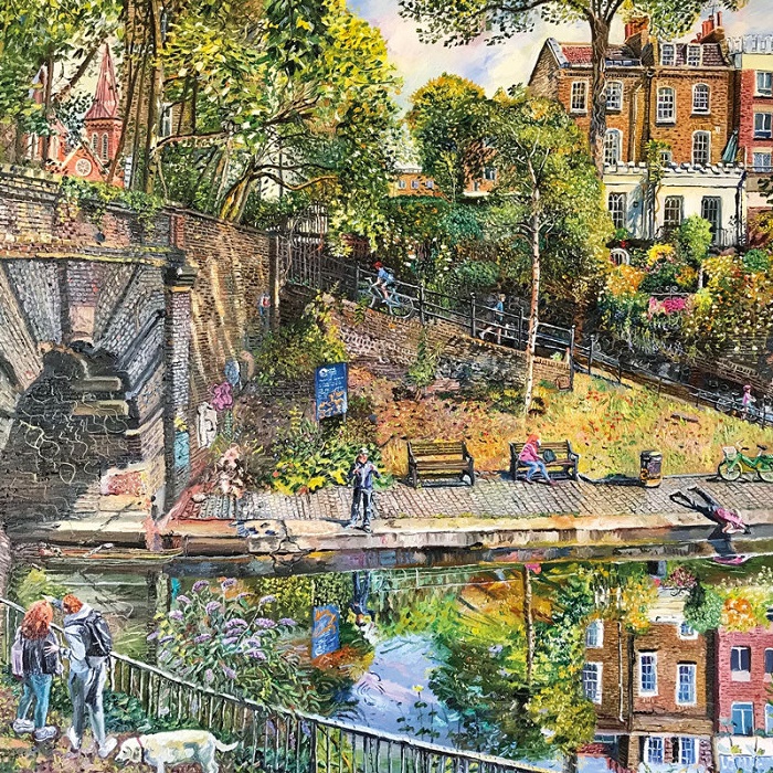 'Islington Tunnel Entrance in Summer' by Melissa Scott-Miller (Q287) NEW 