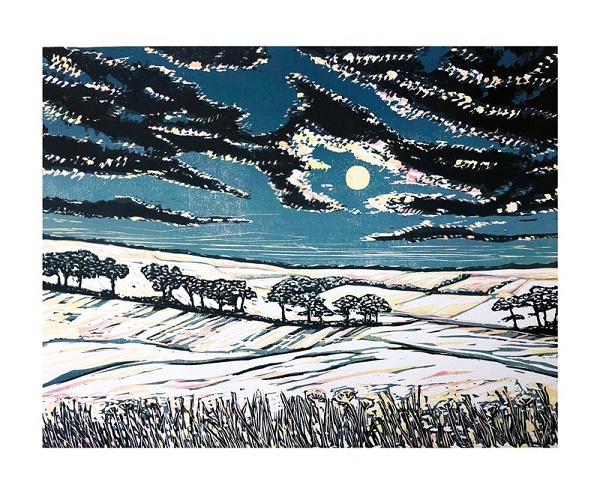 'Full Moon' by Louise Stebbing (A028w) 