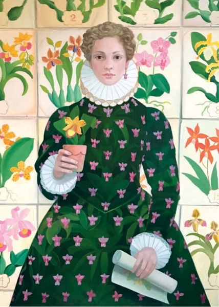 'The Orchidologist' by Lizzie Riches (B012) NEW