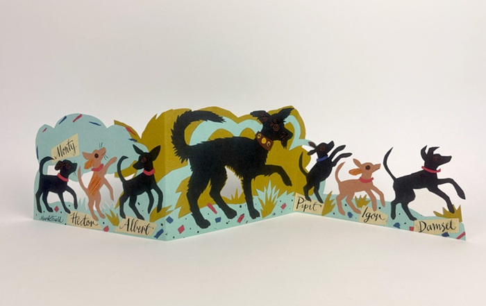 'Puppy Parade' by Mark Hearld (AP057) NEW 