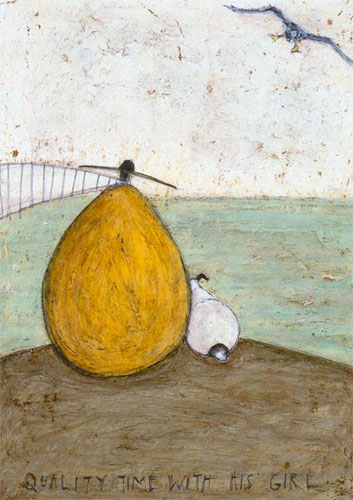 Quality time with his girl by Sam Toft