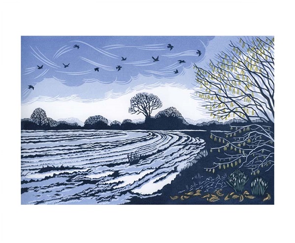 'February Fields' by Niki Bowers (A054w) 