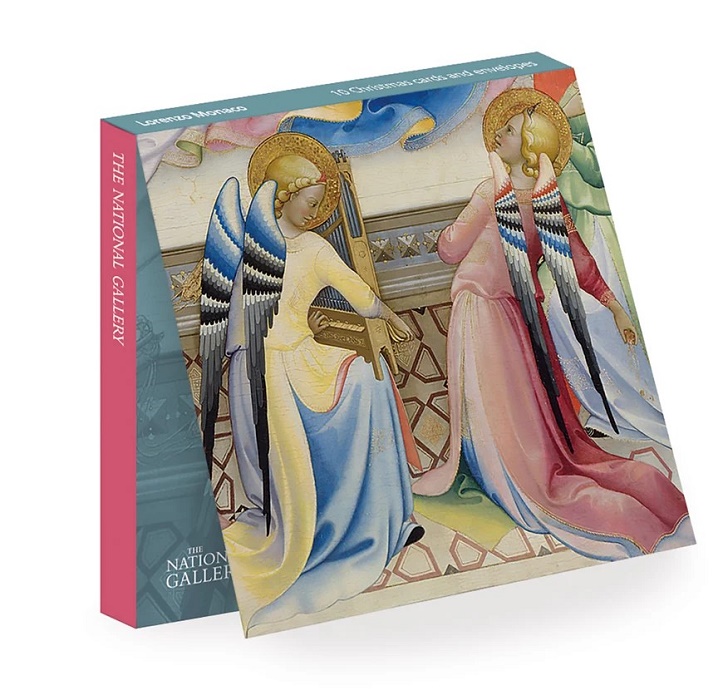 Lorenzo Monaco, The Coronation of the Virgin, 1414 (detail) (The National Gallery) (CX33) g3 (10 card wallet) NEW 