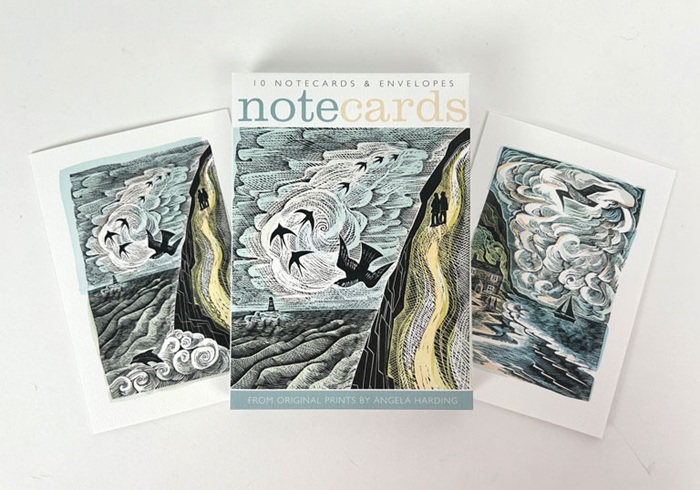 Angela Harding Notelets (Cornish Path / Curlew Cry) (AN042)