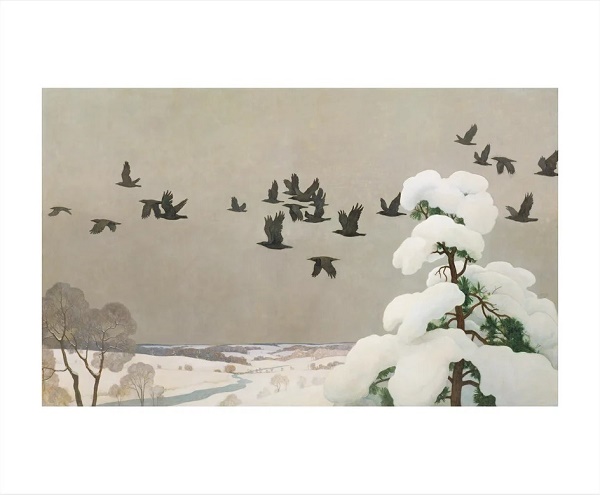 Crows in Winter by Newell Convers Wyeth (1882-1945) (A279w) NEW 