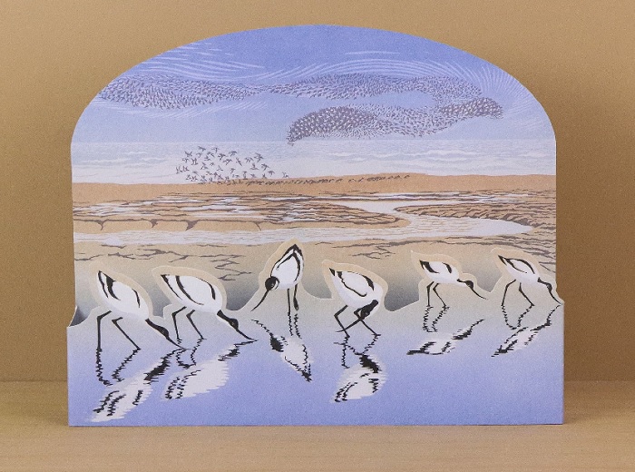 'Time and Tide' die-cut box card by Niki Bowers (AP072) NEW 