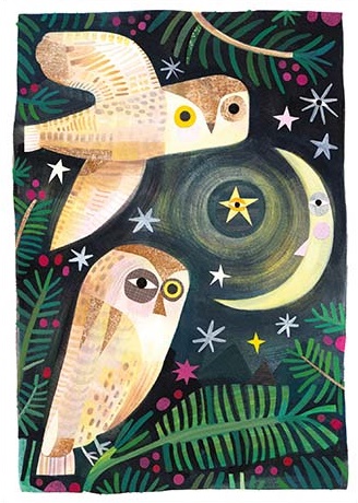 'Winter Owls' by Nikki Pontin (T122)