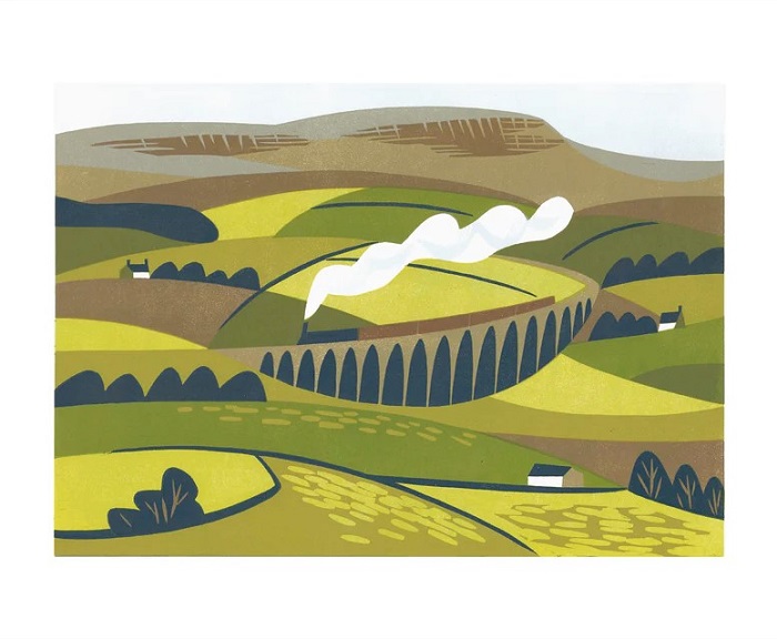 'Ribblehead Viaduct' by Oliver Raw (A216) NEW 