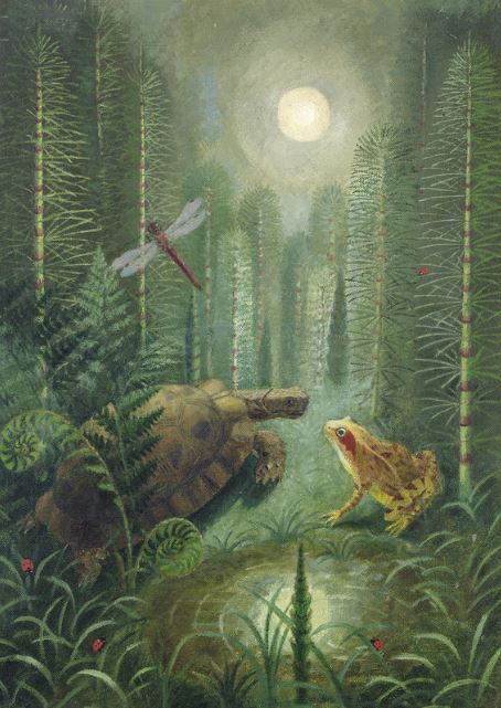 Prehistoric Encounter 1950 by Tirzah Ravilious (n�e Garwood) (C054) NEW 