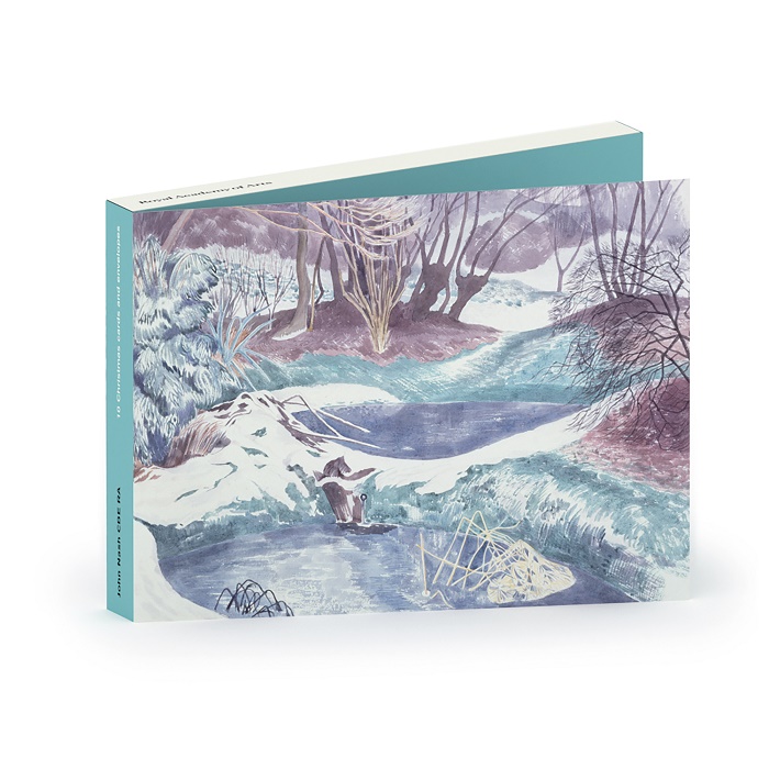 John Nash CBE RA 'Frozen Ponds' (CX03) g2 (10 card wallet) NEW 